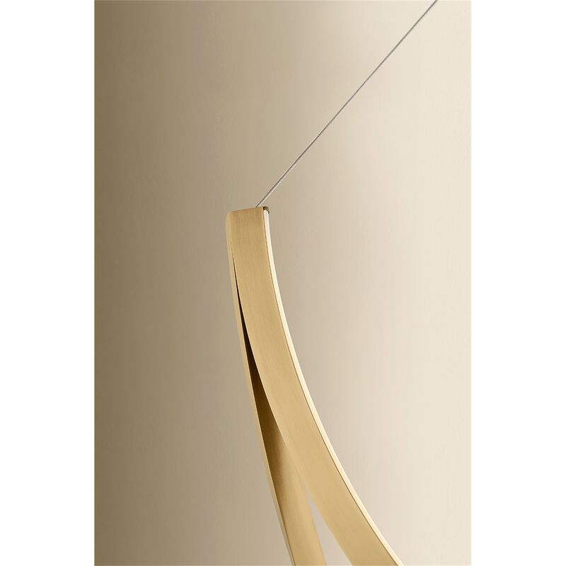 Claddon Large Chandelier by Sonneman
